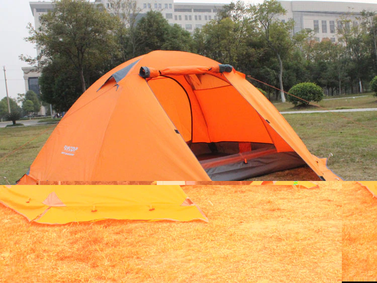 Cheap Goat Tents Good quality Flytop double layer 2 person 4 season aluminum rod outdoor camping tent Topwind 2 PLUS with snow skirt Tents 